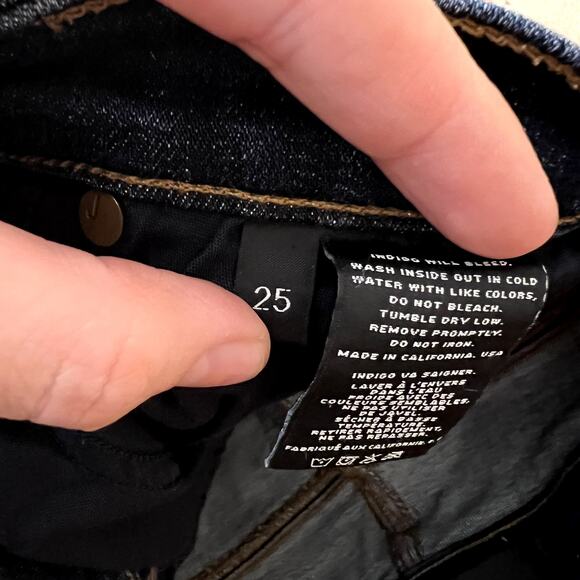 J.Brand Dark Wash Cutoff Shorts LAST CALL - Picture 5 of 5